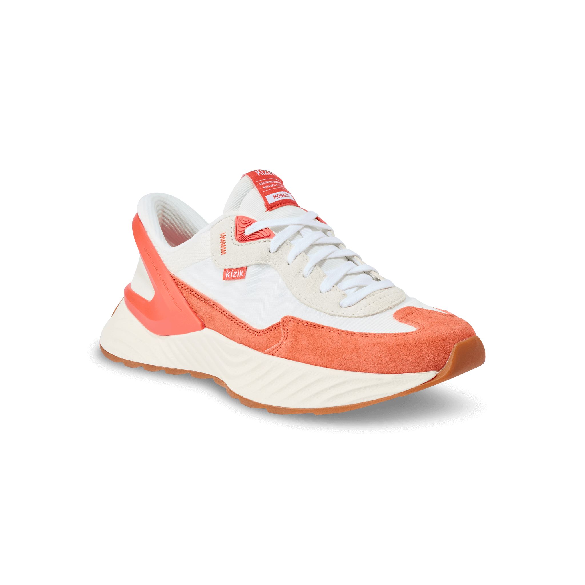 Men's Monaco - White/Tigerlily - Image 3